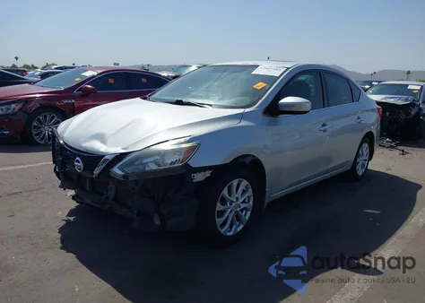 2017 Nissan Sentra Sv z USA, uszkodzony, nr VIN 3N1AB7AP3HY335793